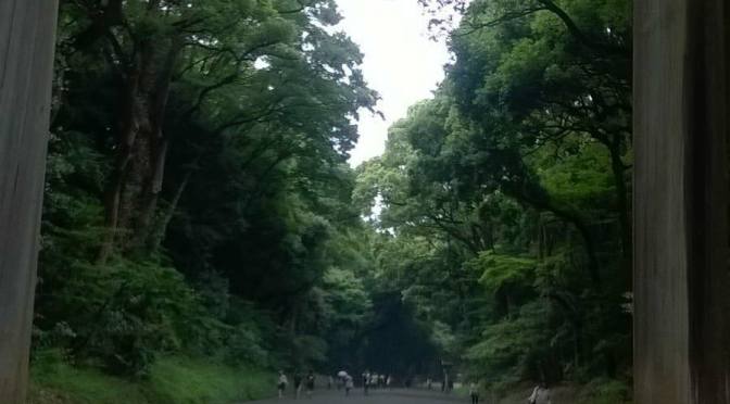 Il santuario Meiji Jingu